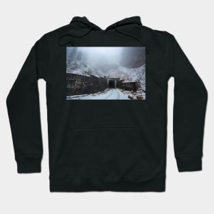 Tunnel through the mountains Hoodie